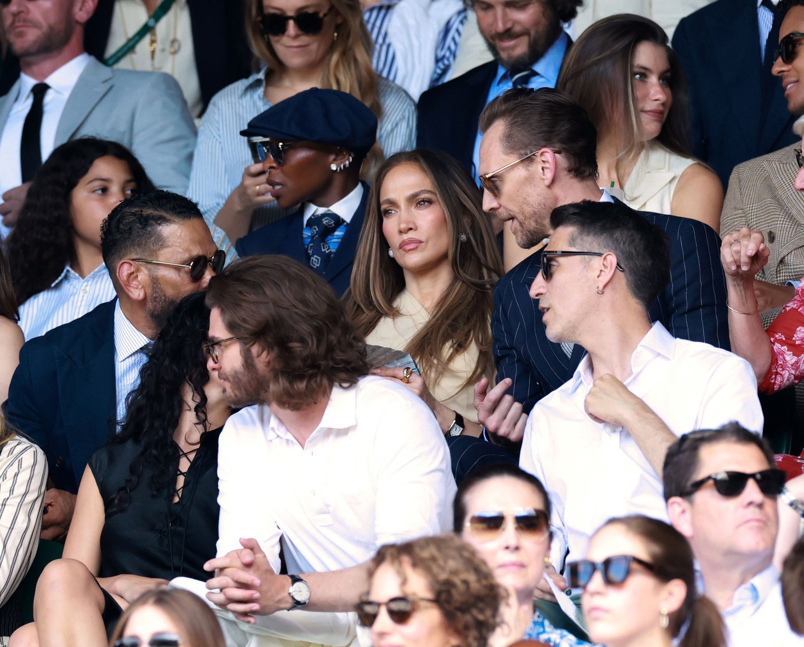 Andrew Garfield, Jennifer Lopez i Tom Hiddleston