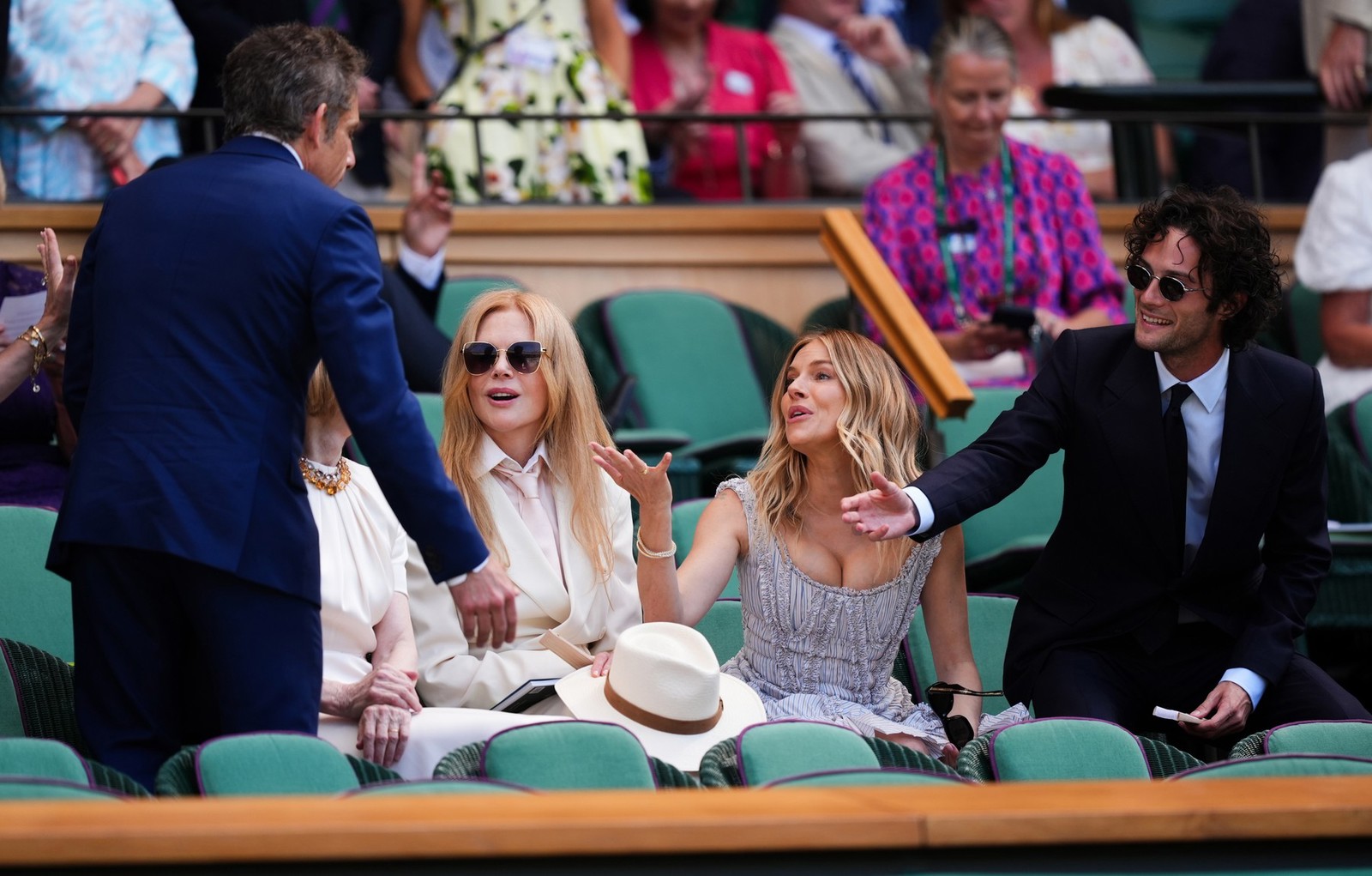Nicole Kidman, Anna Wintour, Sienna Miller i Ben Stiller