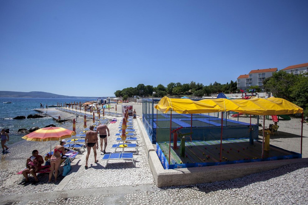 Plaža Lišanj u Novom Vinodolskom