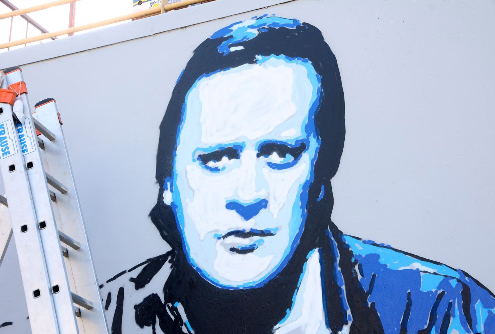 U Šibeniku izrađen mural posvećen Arsenu Dediću