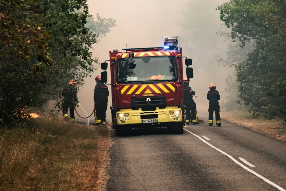 Požar u Francuskoj
