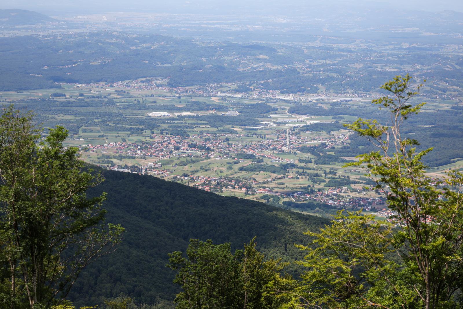 FOTO Ovako Hrvatsko zagorje izgleda sa Sljemena