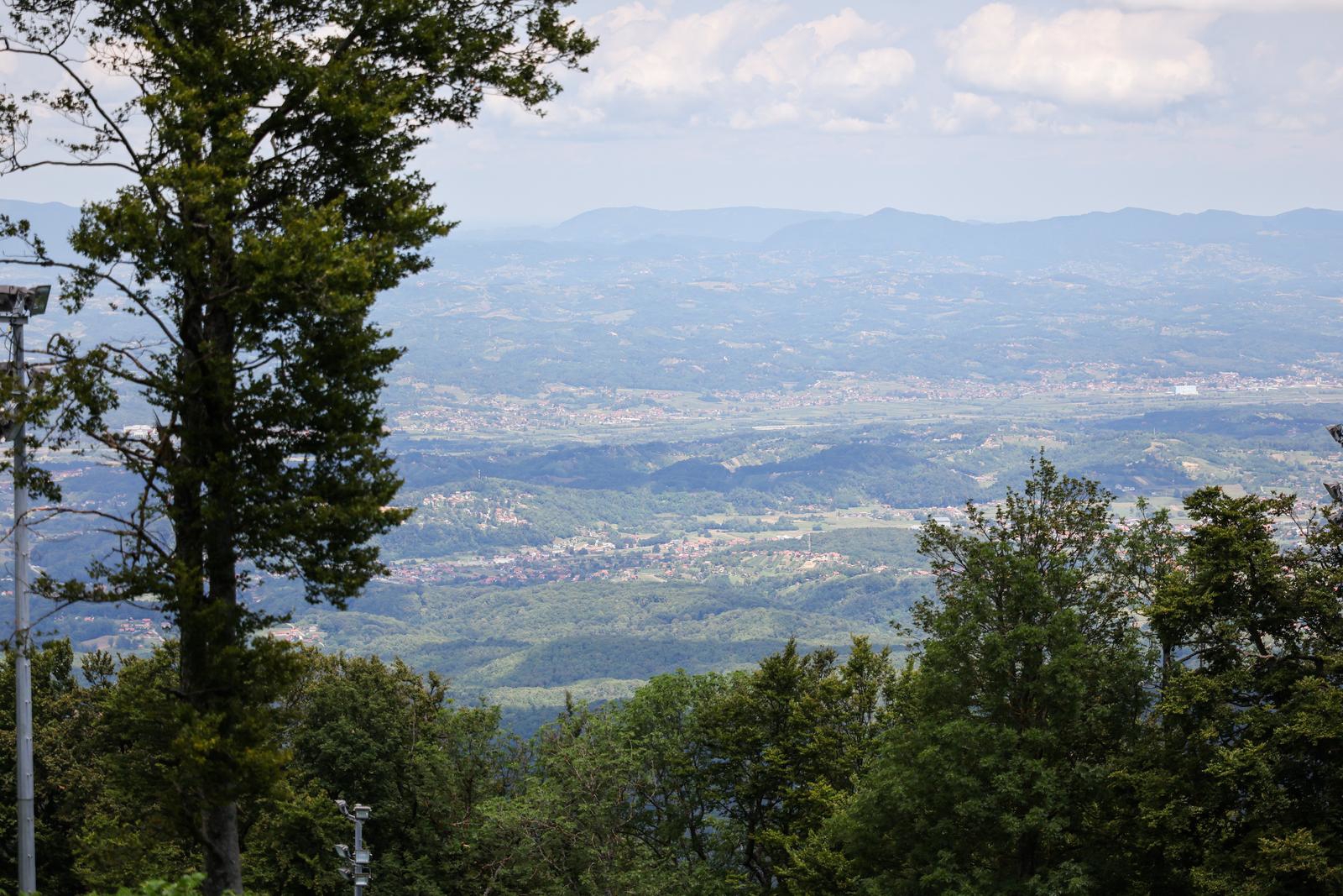 FOTO Ovako Hrvatsko zagorje izgleda sa Sljemena