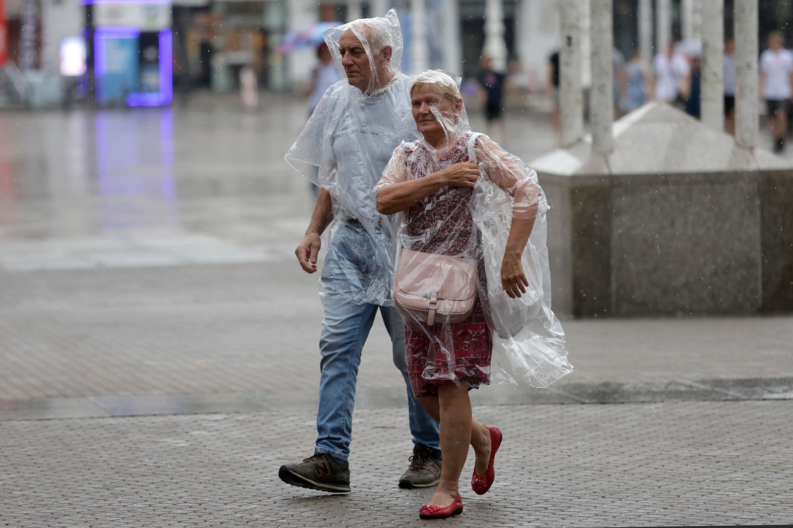 Naglo pala temperatura u Zagrebu, stiglo osvježenje. Objavljena i prognoza