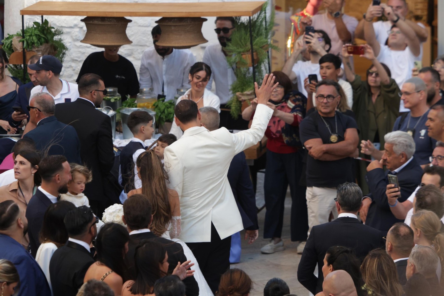 FOTO Kovačići s Haalandom na vjenčanju kapetana Italije