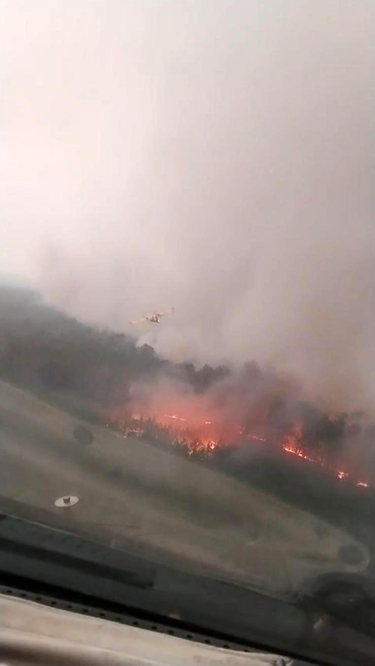 FOTO Hrvatski piloti gase strašne požare u Francuskoj: "Ulažemo maksimalne napore"