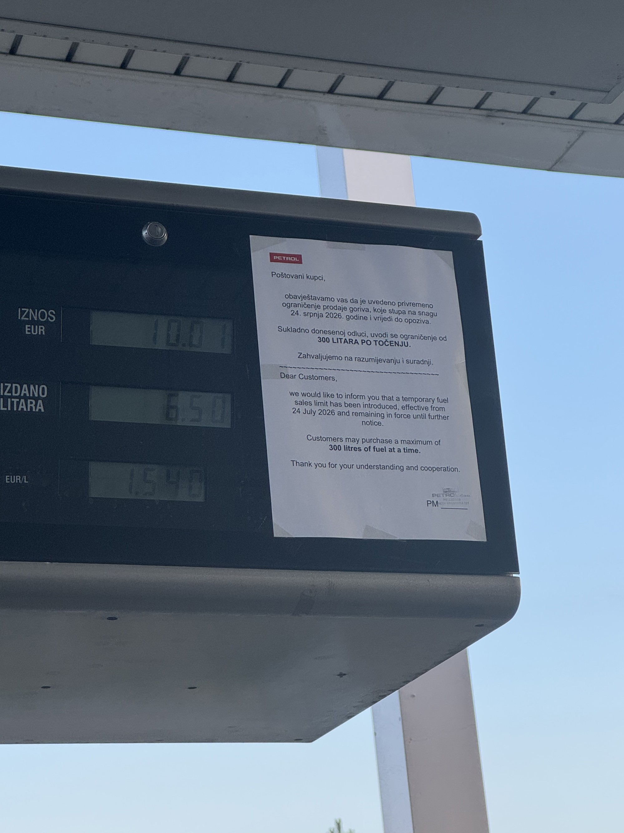 FOTO Obišli smo pumpe. Gorivo poskupljuje, ove cijene vrijede samo još jedan dan