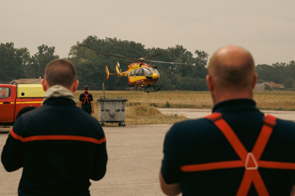 Požari u Marcheprimeu na jugozapadu Francuske.