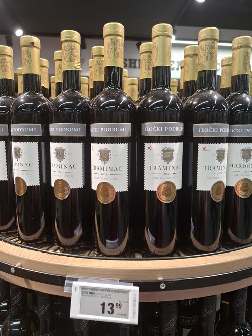 Iločki podrum Traminac 1l 13,99 eura ili 105,41 kn 