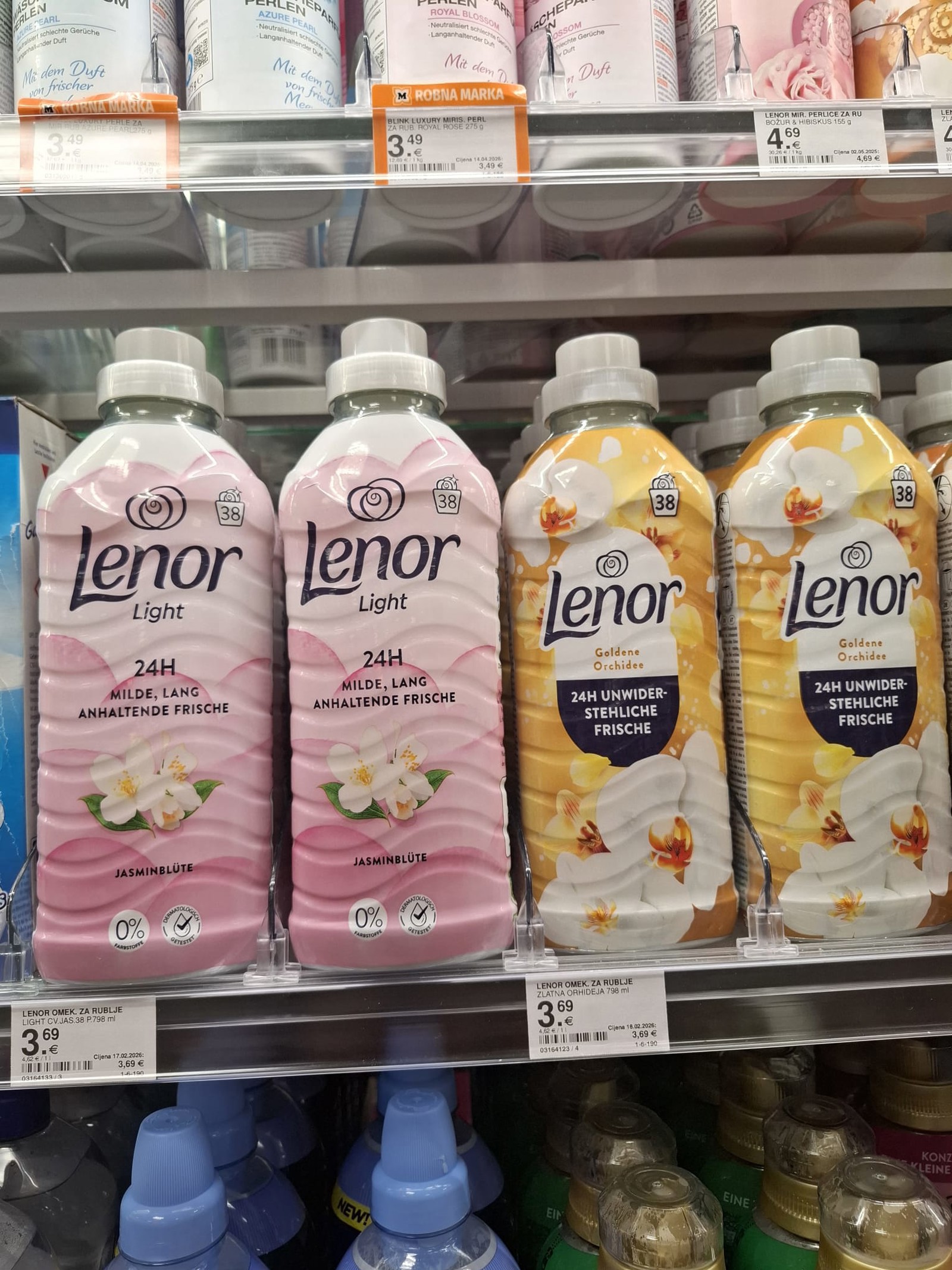 Lenor omekšivač 3,69 eura ili 27,08 kn 