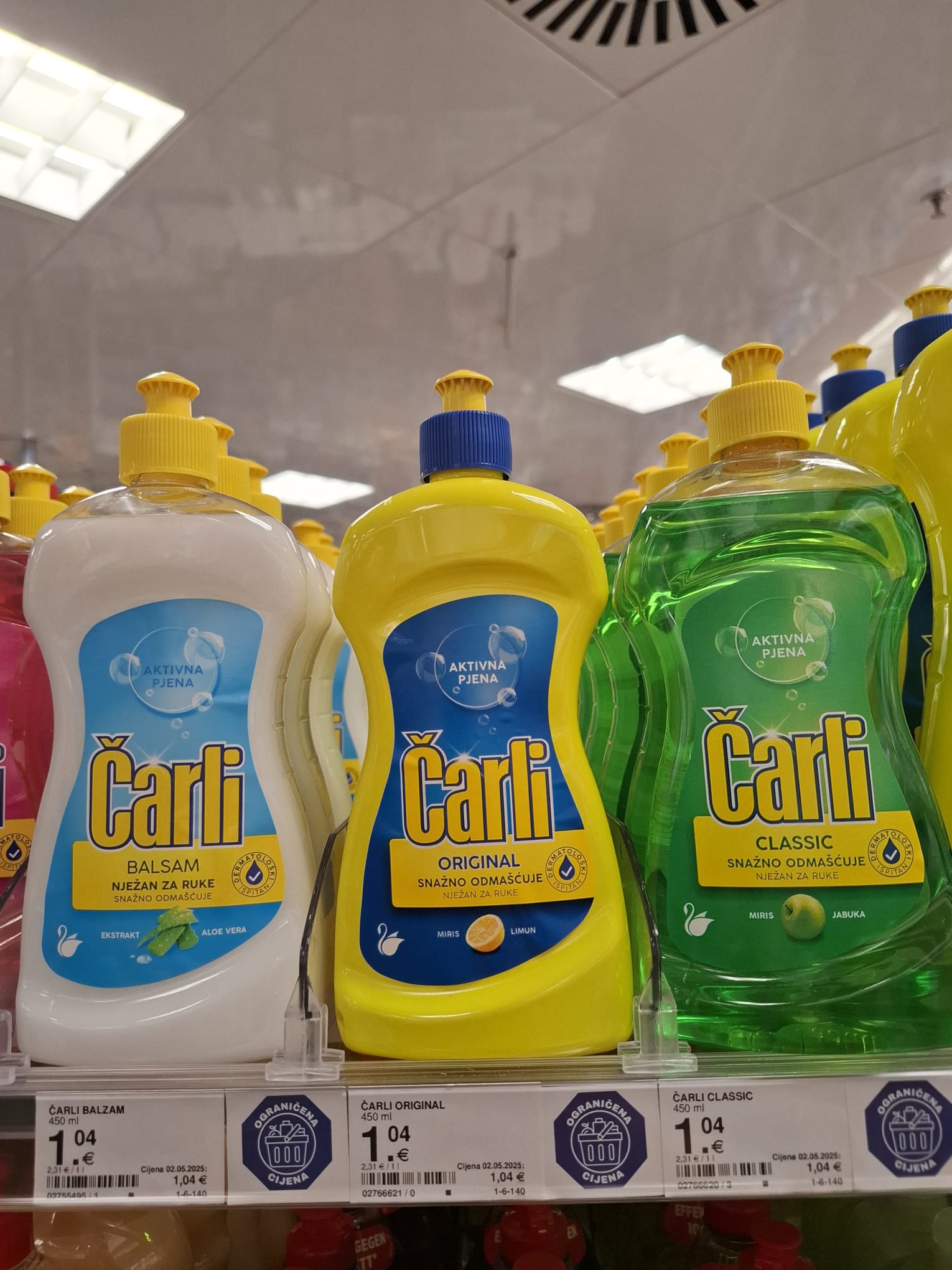 Čarli balzam 450 ml 1,04 eura ili 7,84 kn 
