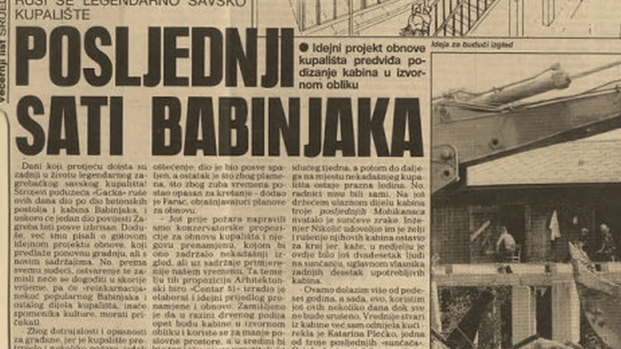 VIDEO I FOTO Ovako je nekad izgledala zagrebačka rivijera. Danas je samo uspomena