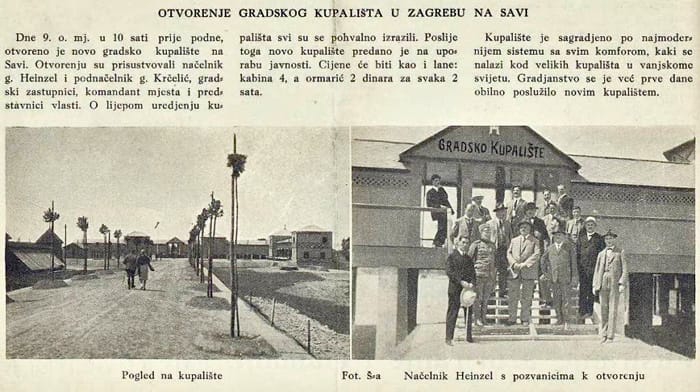 VIDEO I FOTO Ovako je nekad izgledala zagrebačka rivijera. Danas je samo uspomena