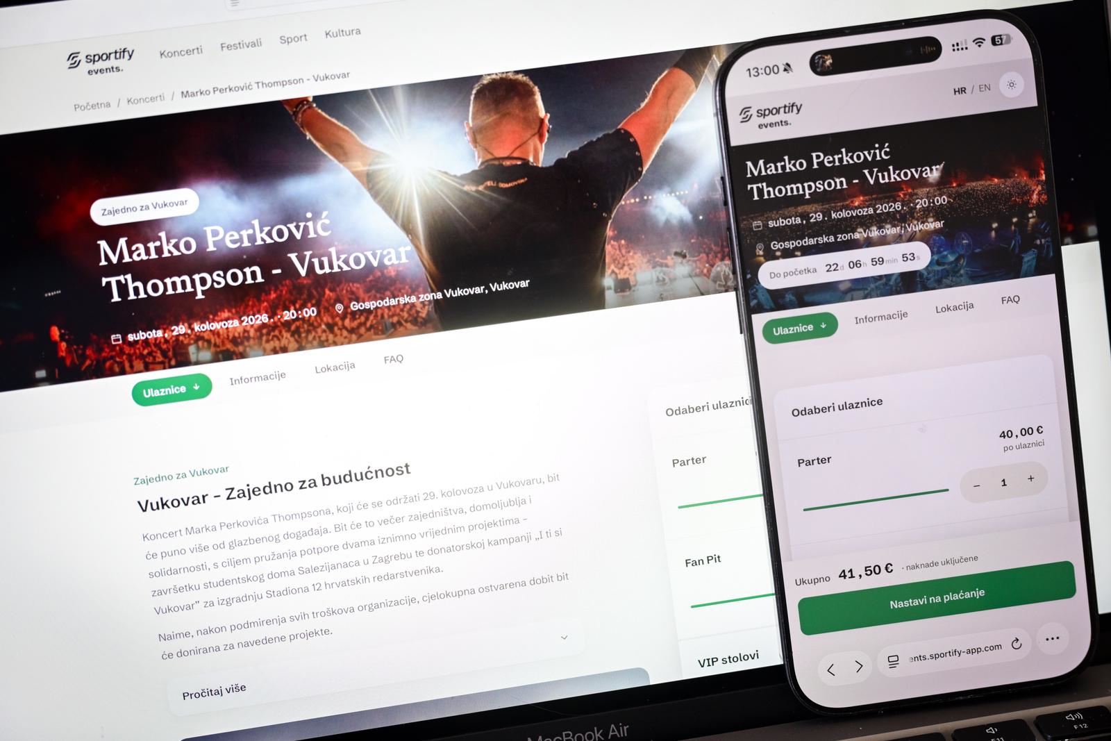 Puni hoteli oko Vukovara zbog Thompsona. Najjeftinije je uzeti sobu u Srbiji