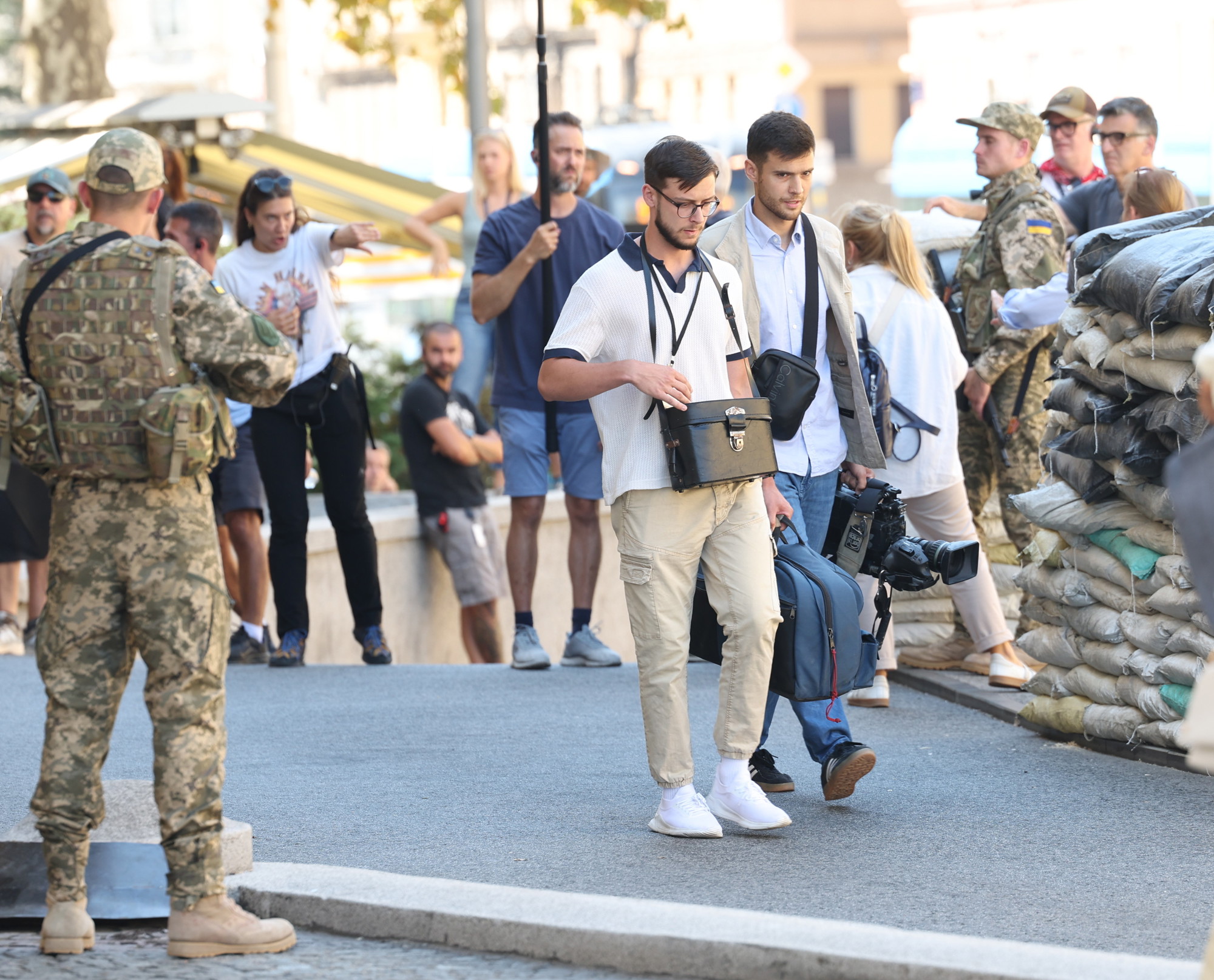 FOTO Adrien Brody i Sean Penn u centru Zagreba snimaju novi film