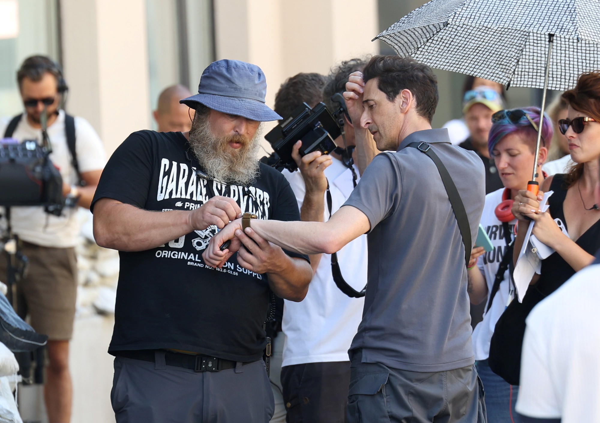 FOTO Adrien Brody i Sean Penn u centru Zagreba snimaju novi film