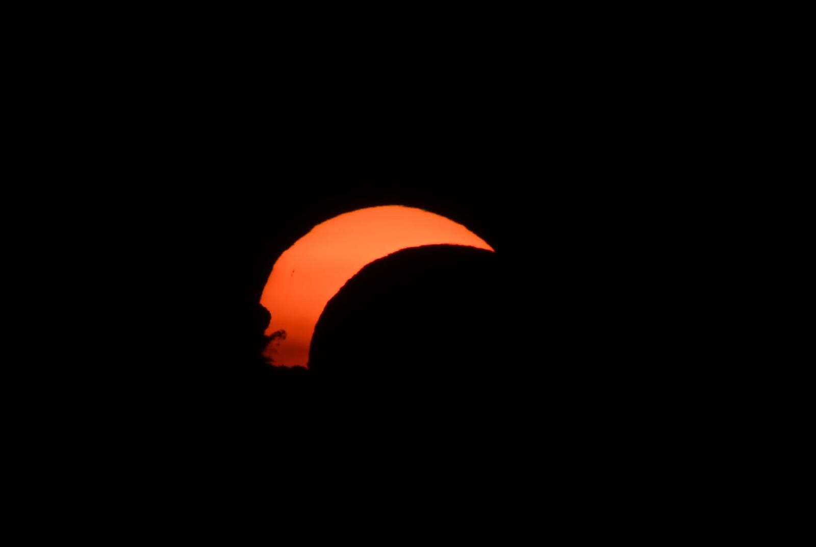 FOTO Sljeme je bilo idealno mjesto za gledanje pomrčine Sunca