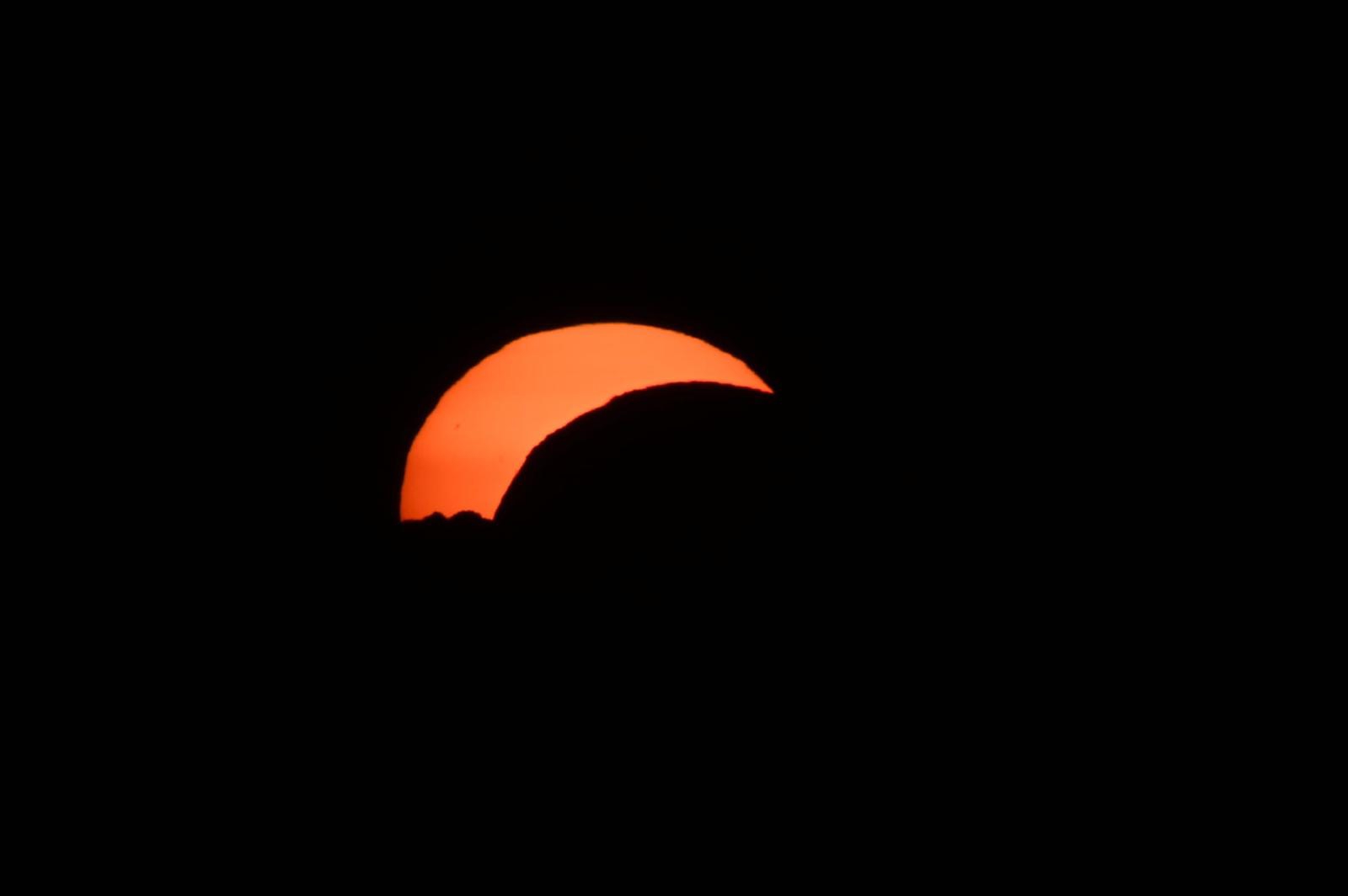 FOTO Sljeme je bilo idealno mjesto za gledanje pomrčine Sunca