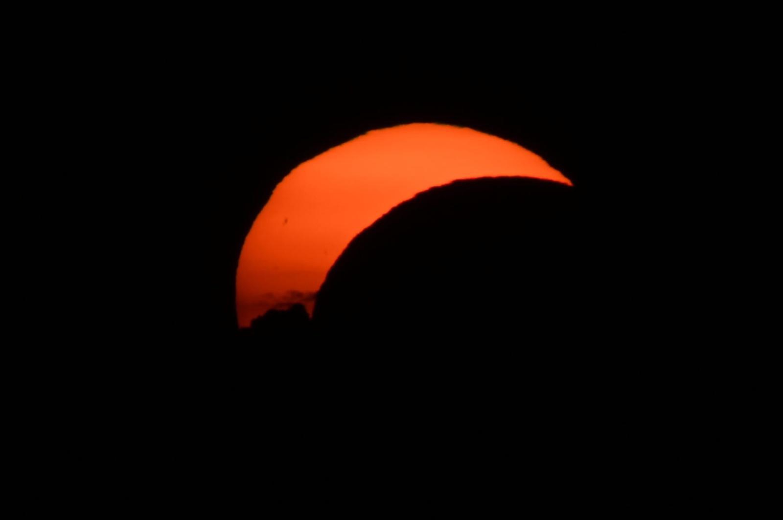 FOTO Sljeme je bilo idealno mjesto za gledanje pomrčine Sunca