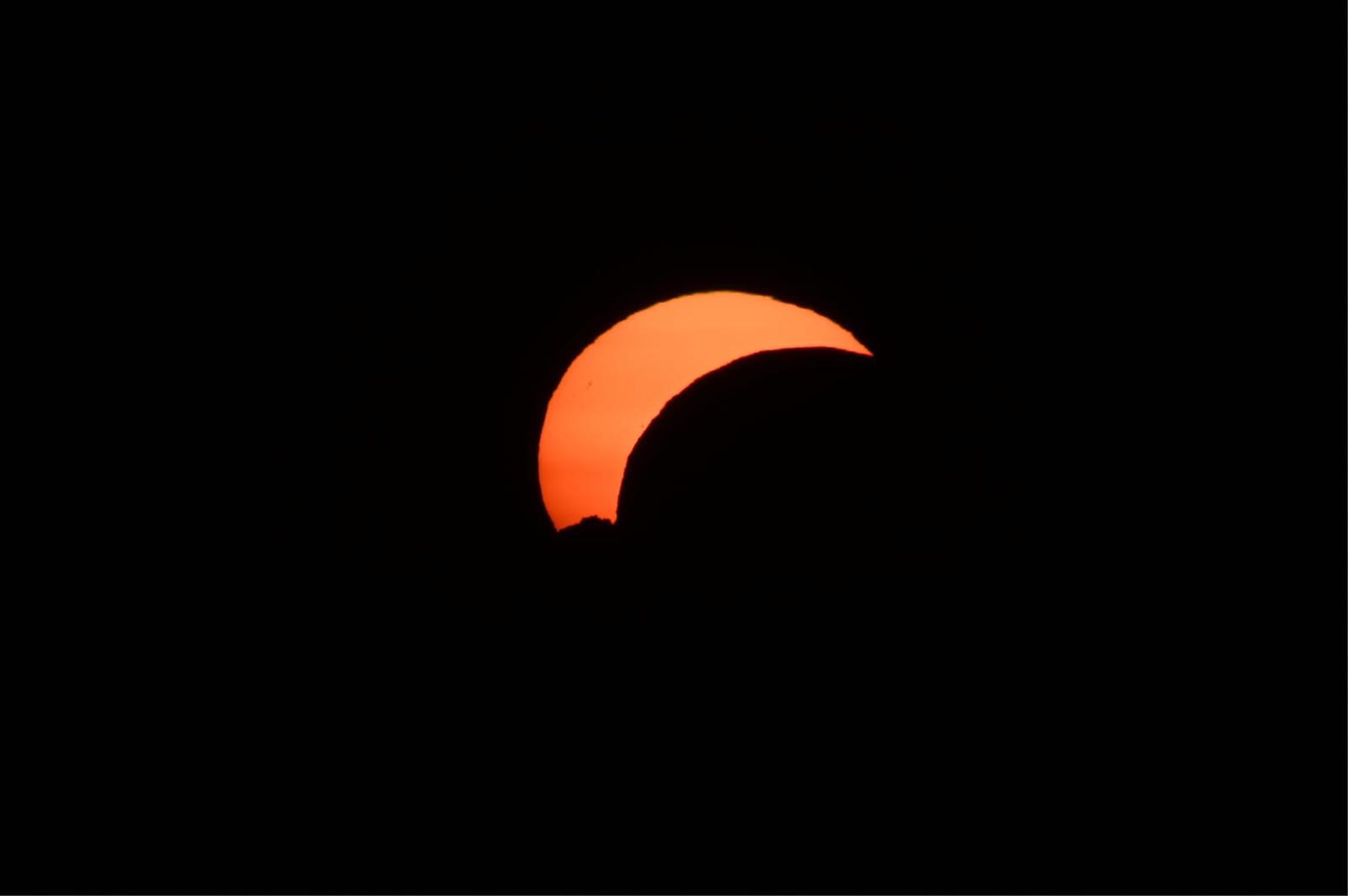 FOTO Sljeme je bilo idealno mjesto za gledanje pomrčine Sunca