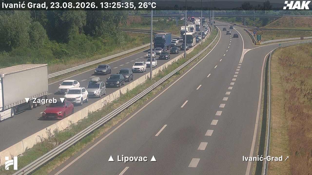 Dvije prometne nesreće na A3, kolaps kod Ivanić Grada