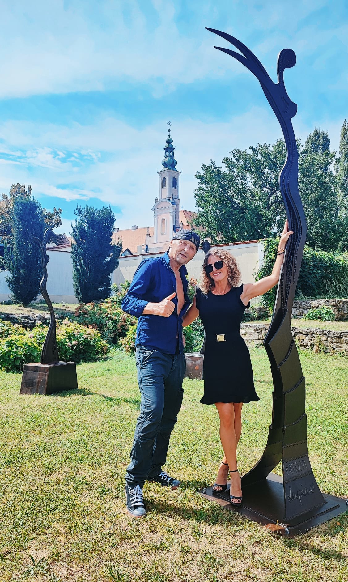 Lupino se nakon 5 godina vratio u Varaždin. Monumentalne skulpture na Špancirfestu