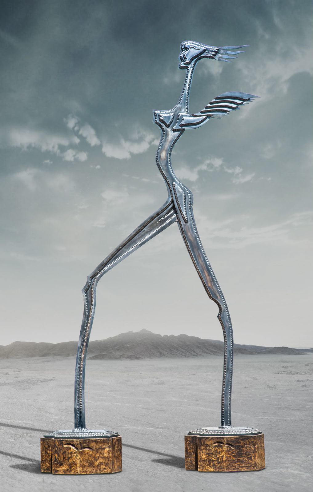 Lupino se nakon 5 godina vratio u Varaždin. Monumentalne skulpture na Špancirfestu