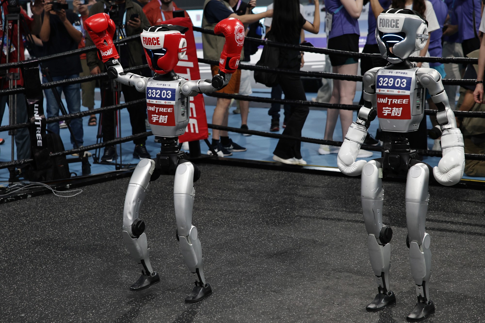 Kina organizirala Igre za humanoidne robote. Jedan je oborio rekord Usaina Bolta