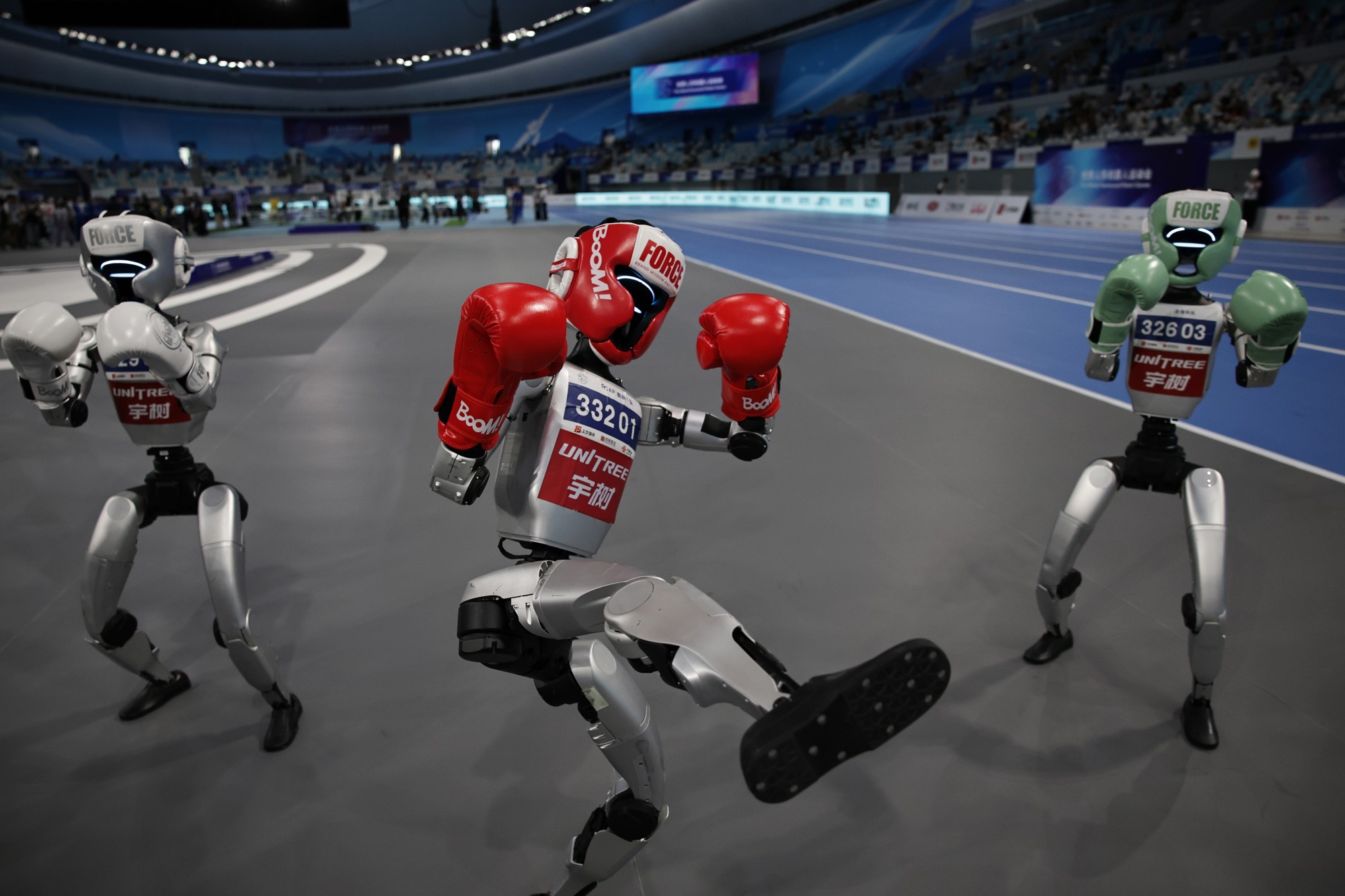 Kina organizirala Igre za humanoidne robote. Jedan je oborio rekord Usaina Bolta