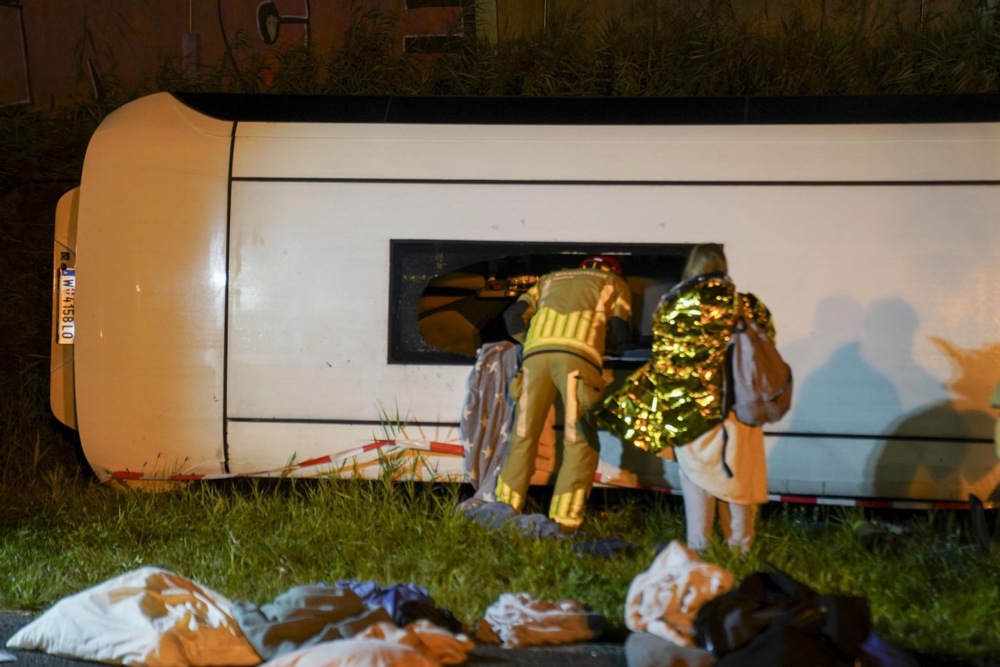Bus s njemačkim učenicima sudario se u Nizozemskoj. Osmero ozlijeđenih