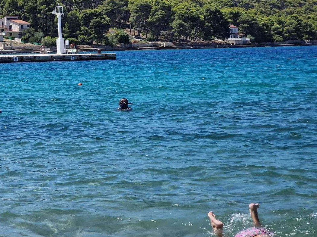 FOTO Splitski vijećnik iz Domina s podvodnom puškom na plaži. "Nikoga nisam ugrozio"