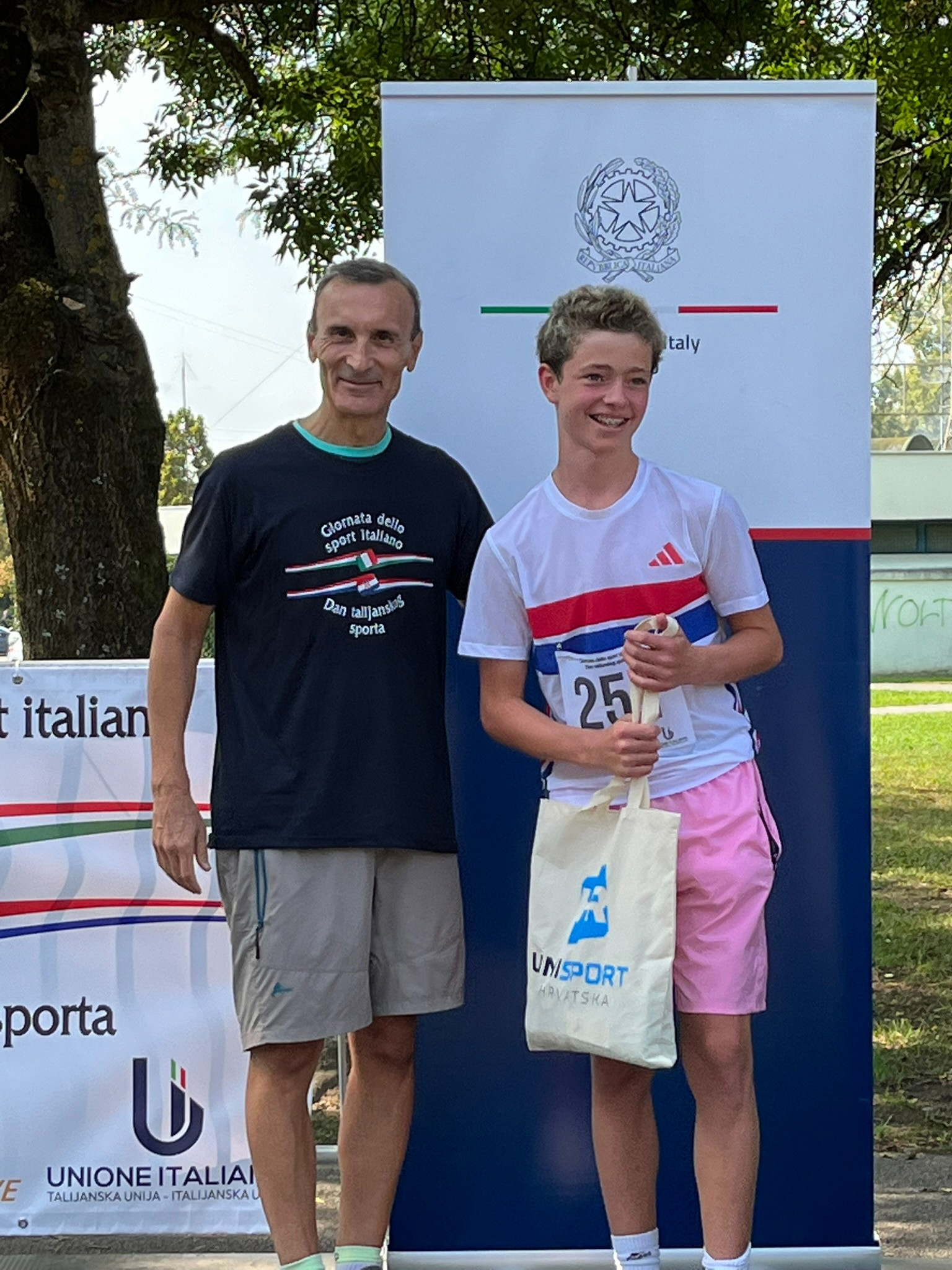 Talijanska medalja na Utrci prijateljstva u subotu 5. rujna u 10 sati na Jarunu