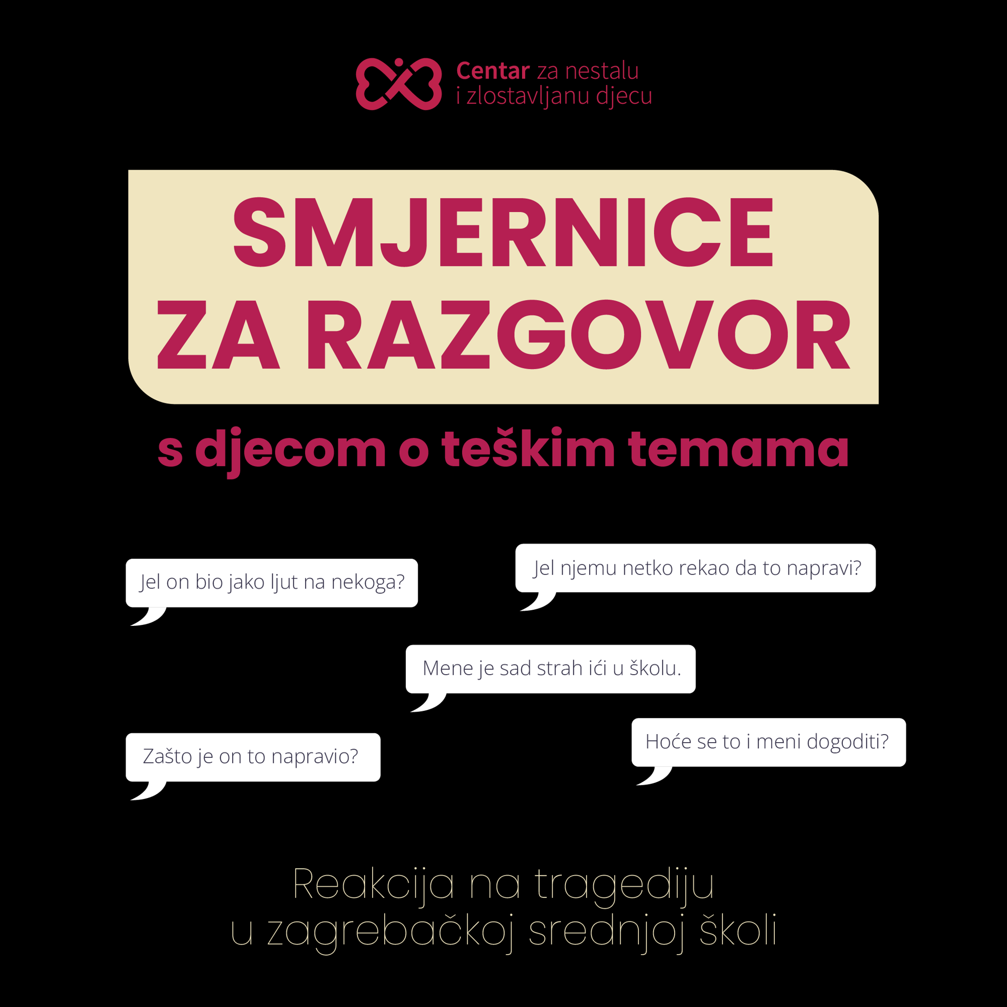 Centar za nestalu i zlostavljanu djecu: Roditelji, obratite više pažnje na ponašanje