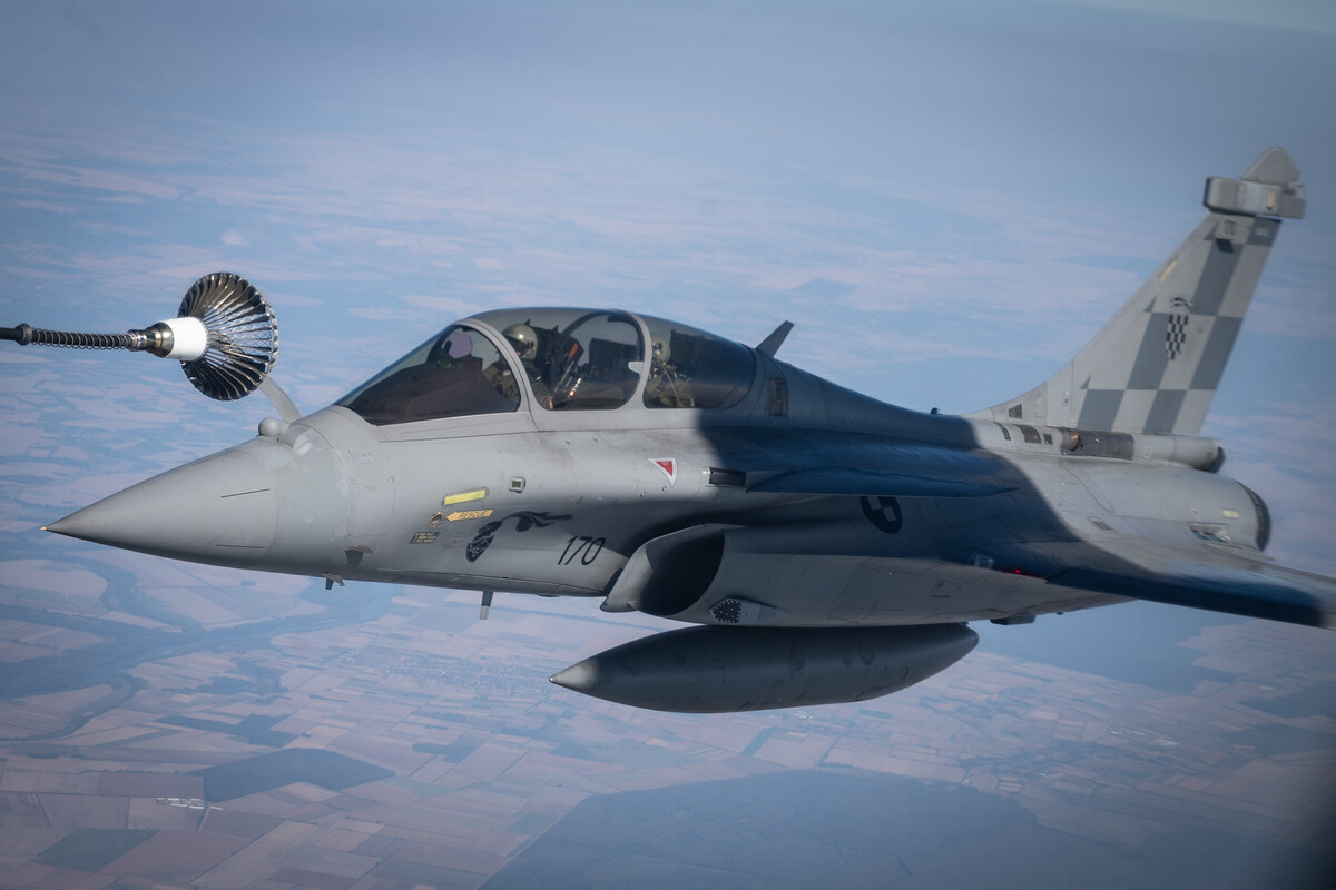 FOTO I VIDEO Pogledajte kako njemački A400M u zraku opskrbljuje hrvatski Rafale gorivom