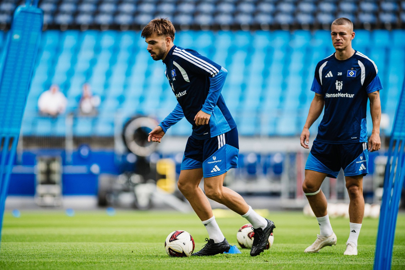 FOTO I VIDEO Mario Vušković vratio se treninzima HSV-a nakon četiri godine
