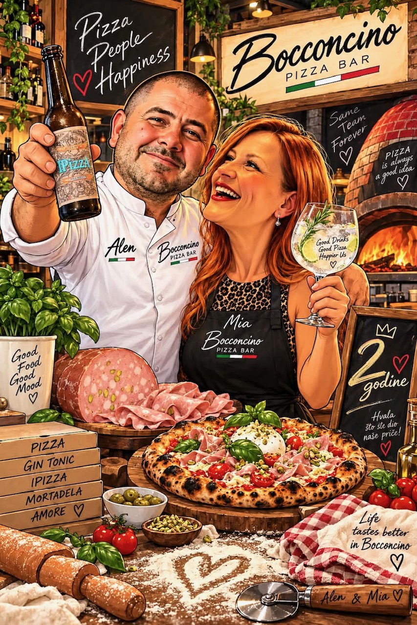 Lovac je bio na proslavi rođendana jedne pizzerije (naravno, ponio je i poklon)