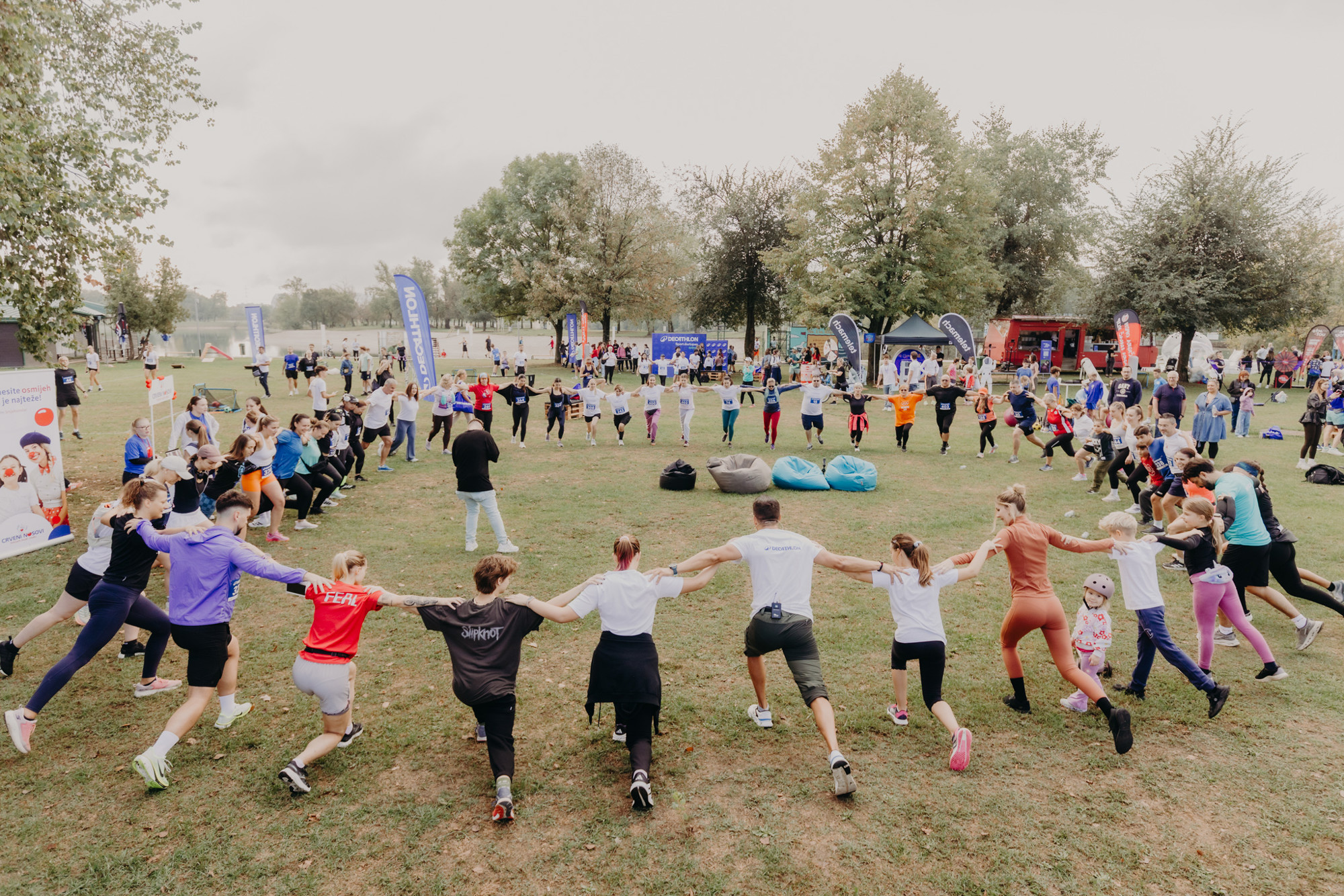 Veliko srce Zagreba: Na Decathlon Festivalu sporta trčali za udrugu Mali Zmaj