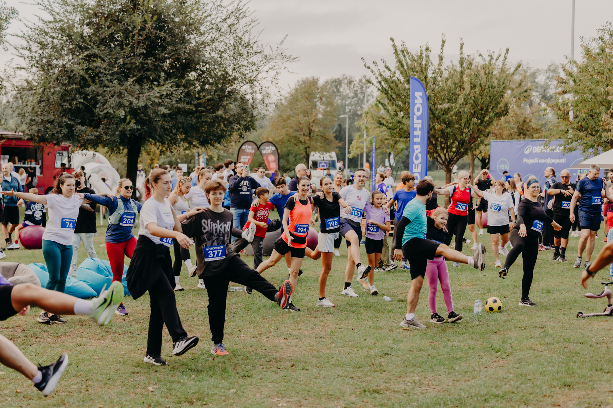 Veliko srce Zagreba: Na Decathlon Festivalu sporta trčali za udrugu Mali Zmaj