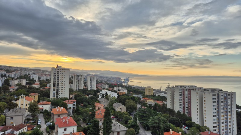 Pogled s riječkog Zameta