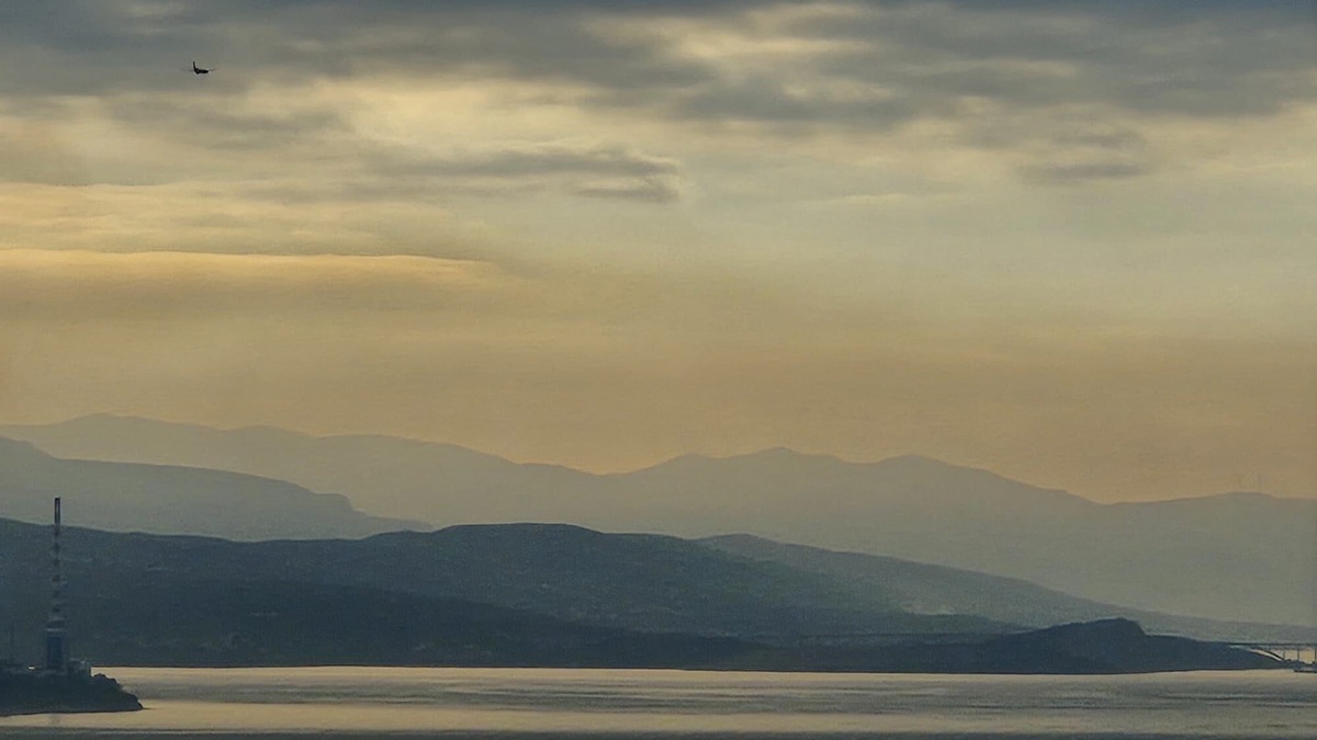 Pogled s riječkog Zameta