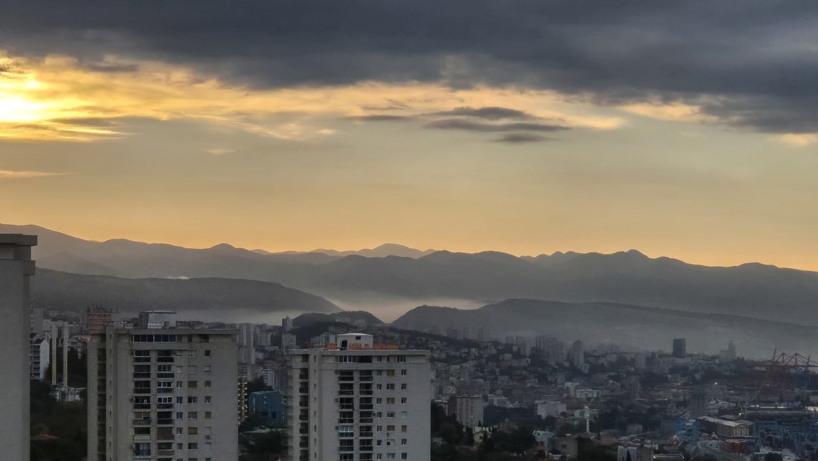 Pogled s riječkog Zameta
