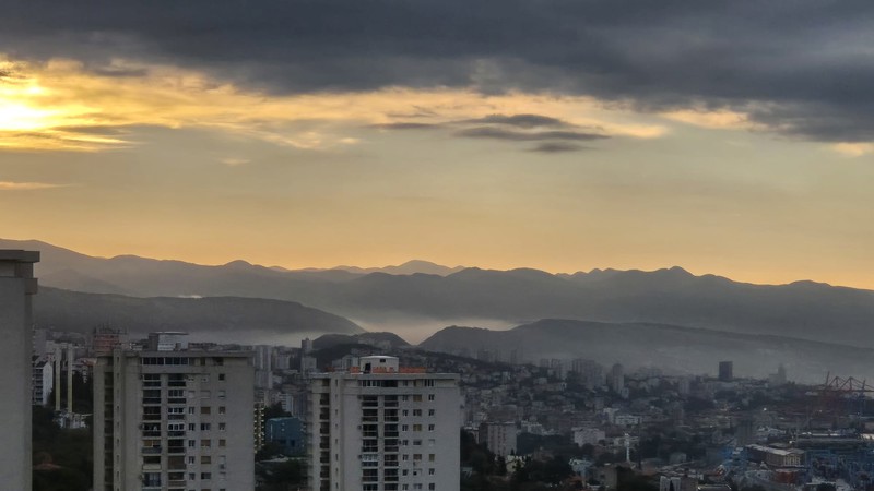 Pogled s riječkog Zameta