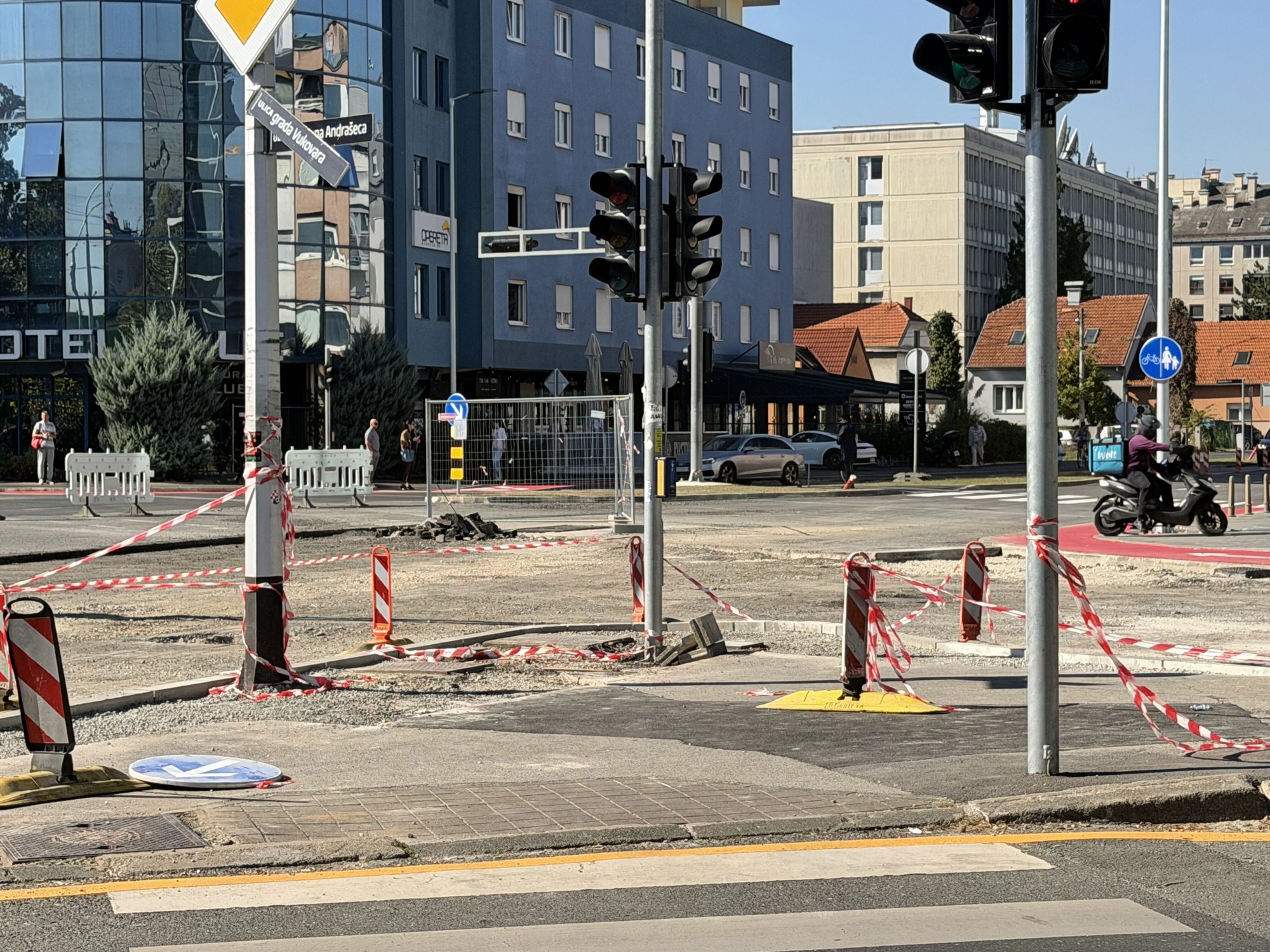 FOTO Radovi na Vukovarskoj stali zbog štrajka