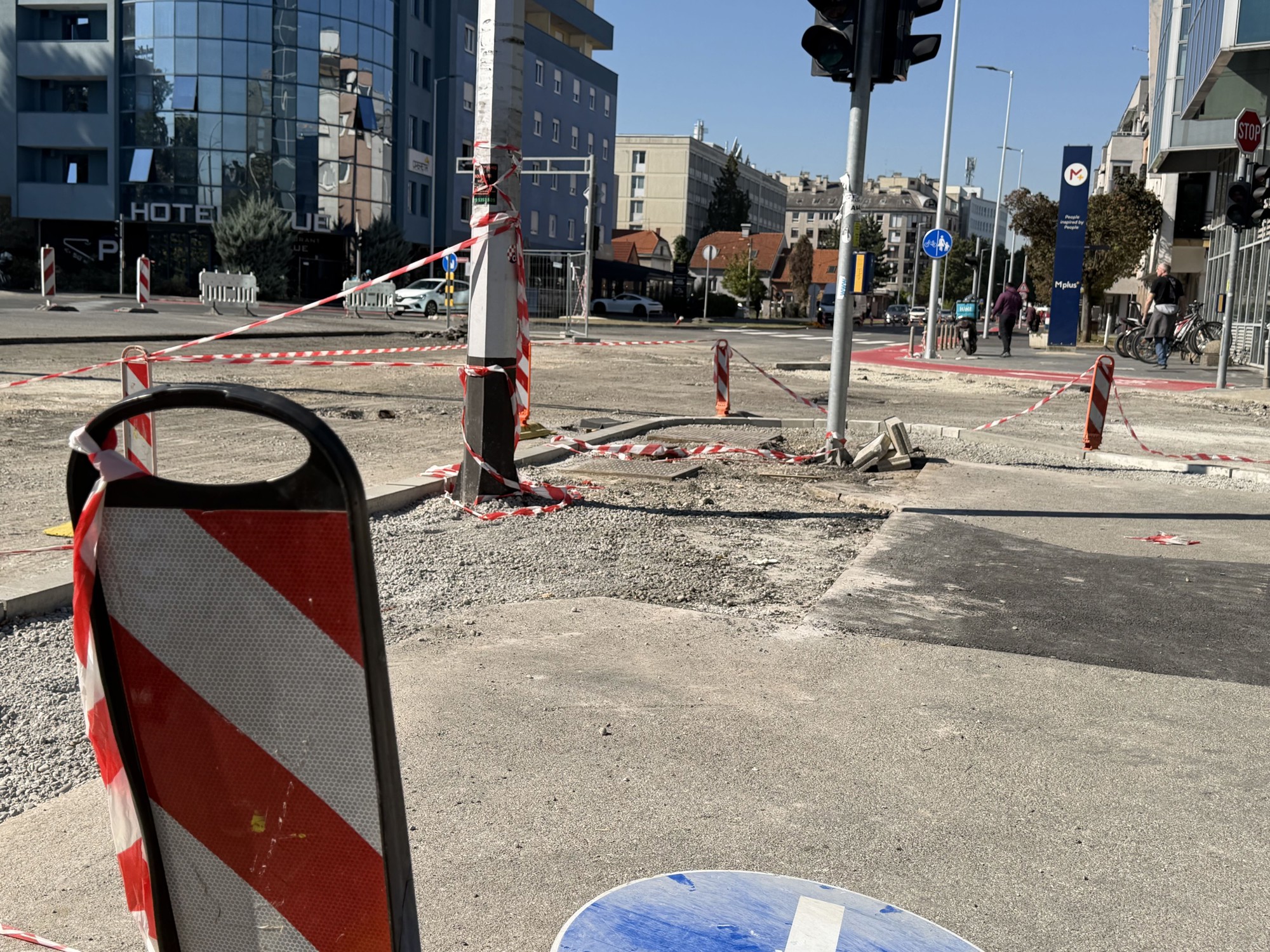 FOTO Radovi na Vukovarskoj stali zbog štrajka
