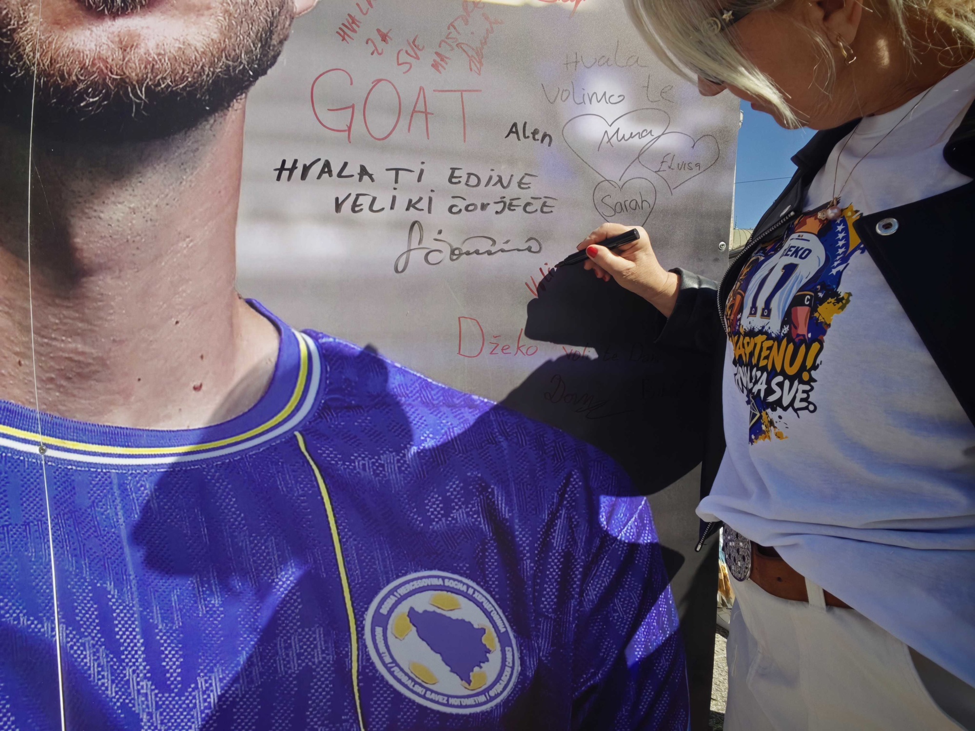 Sarajevo se oprašta od legende: Jela sam 11 ćevapa, a Džeko me dočekao i uz desert