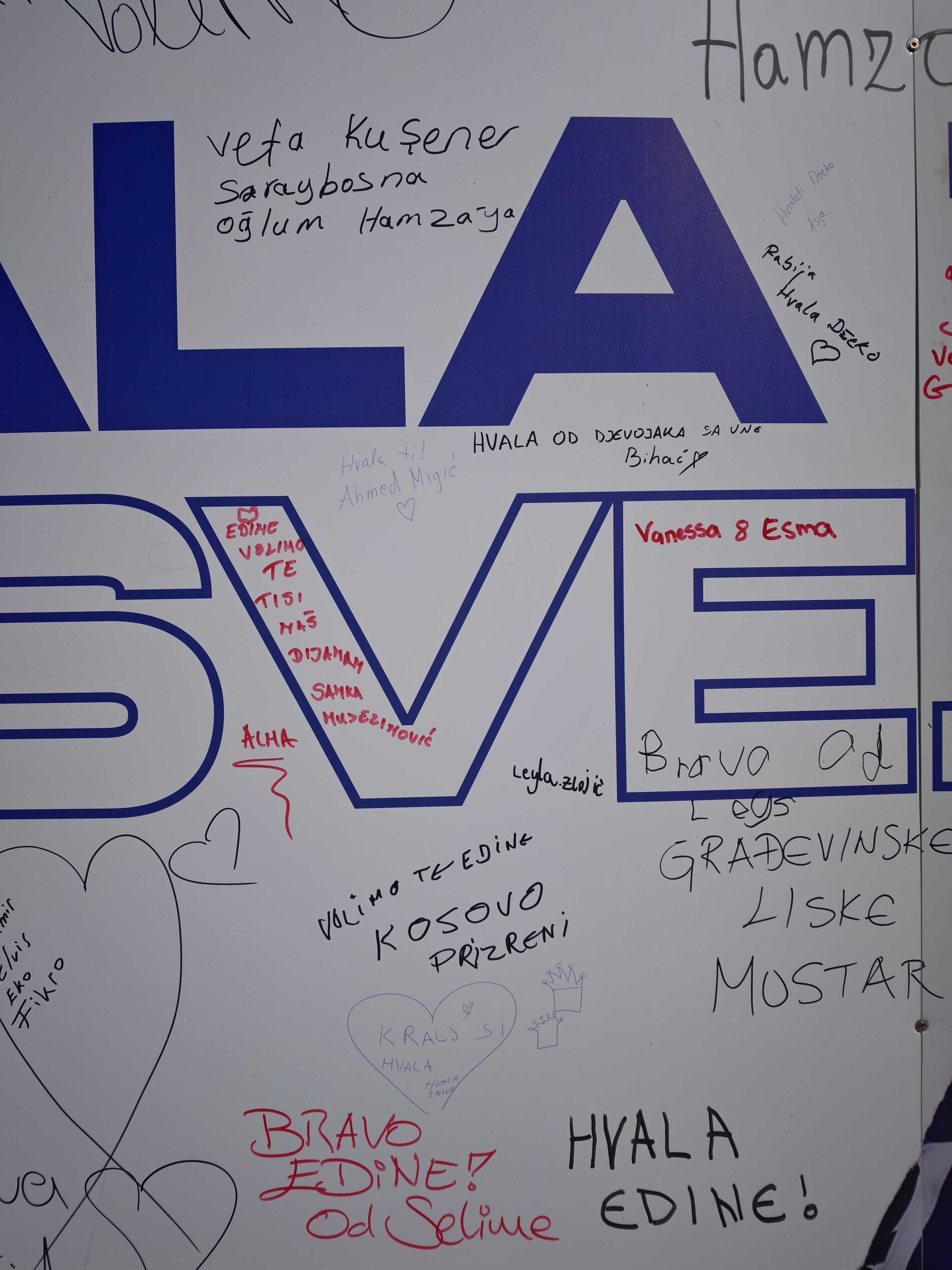 Sarajevo se oprašta od legende: Jela sam 11 ćevapa, a Džeko me dočekao i uz desert