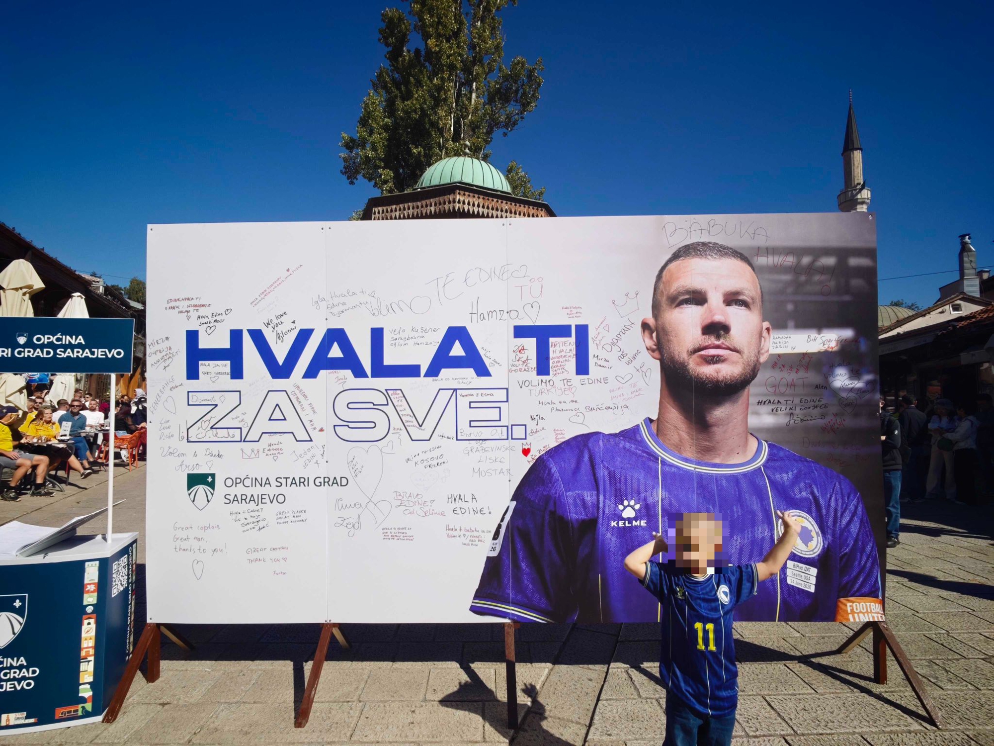 Sarajevo se oprašta od legende: Jela sam 11 ćevapa, a Džeko me dočekao i uz desert