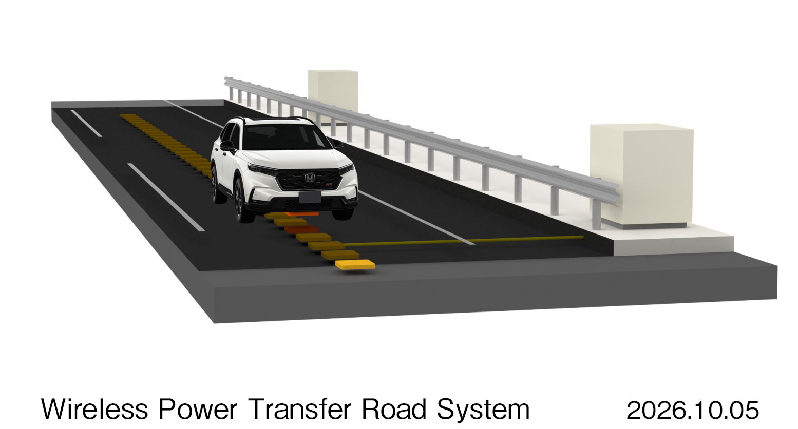 Honda razvija cestu koja puni električne automobile tijekom vožnje