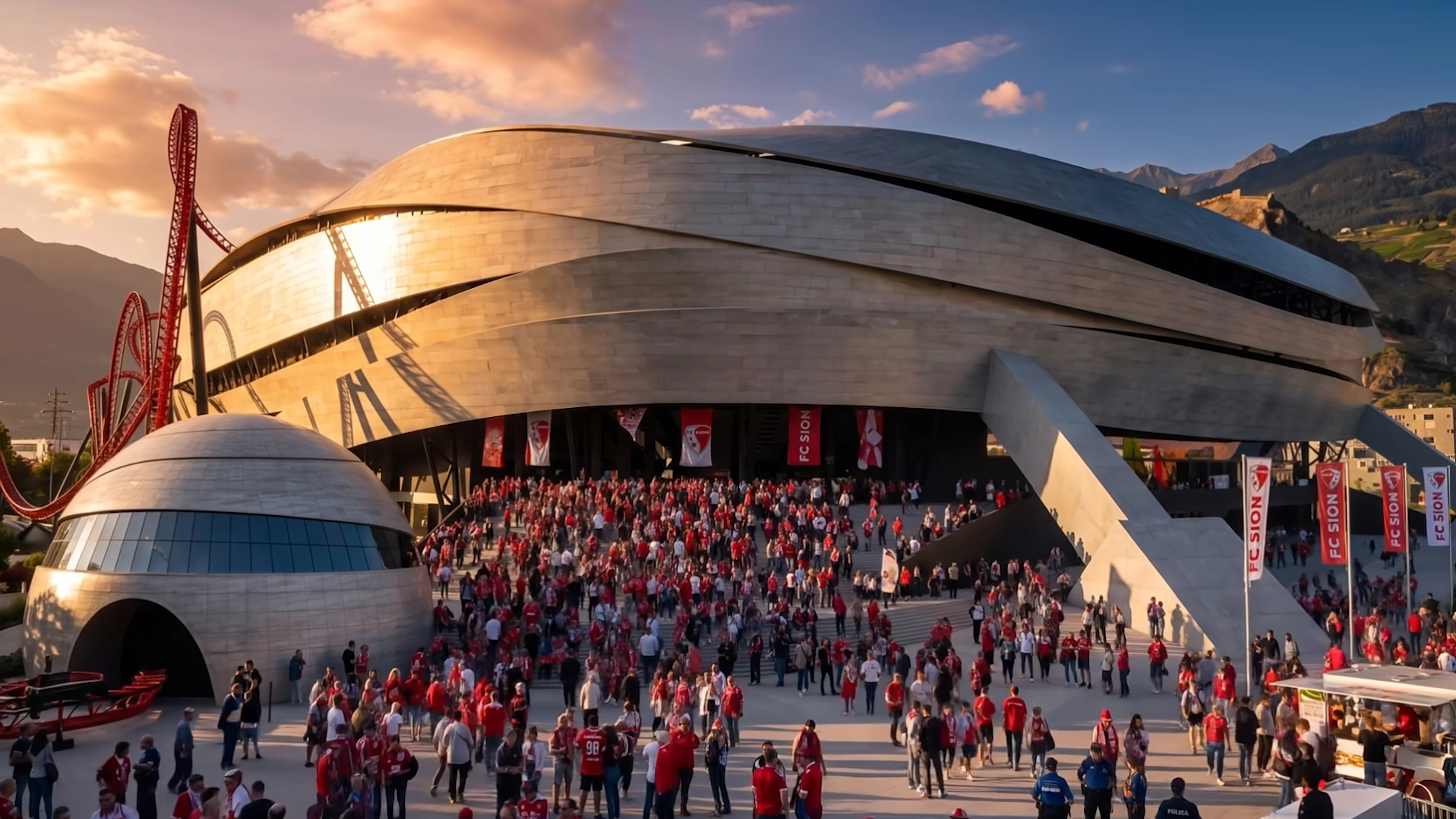 Je li ovo jedna od najluđih ideja za stadion? Imao bi vlak smrti i koštao 500 mil. €