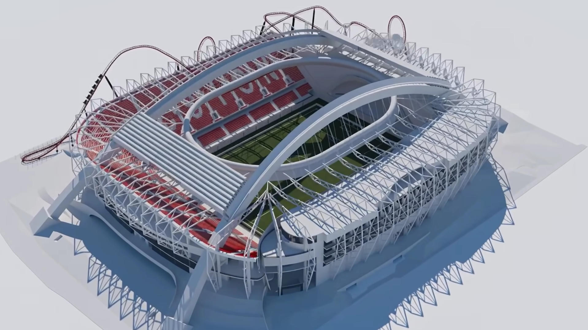 Je li ovo jedna od najluđih ideja za stadion? Imao bi vlak smrti i koštao 500 mil. €
